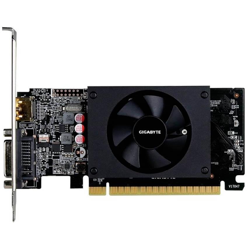 Placa De Video Gigabyte Geforce Gt 710 1gb-Ddr5